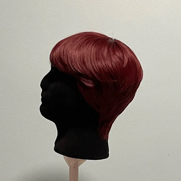 📦Burgundy pixie cut wig - Picture 3 of 7